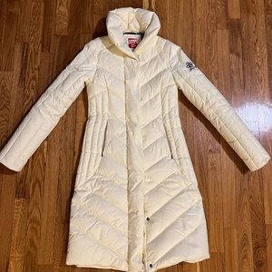Miss sixty duck down cream coat
